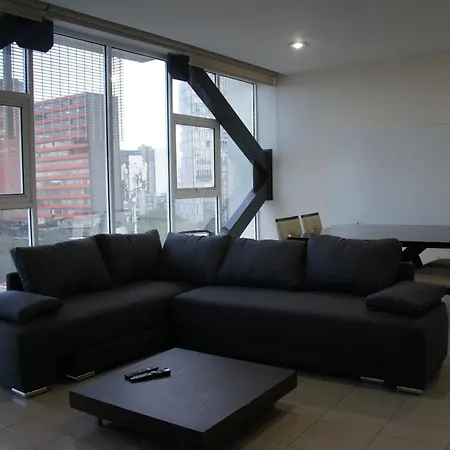 Ferienwohnung Lujoso Penthouse En La Roma Mexiko-Stadt Exterior foto